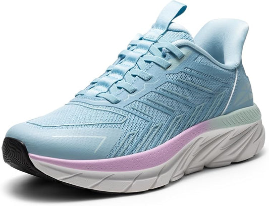 Slip On Walking Shoes Running Comfortable Tennis Breathable Non Slip Athletic Gym Workout Cross Training Fashion Sneakers